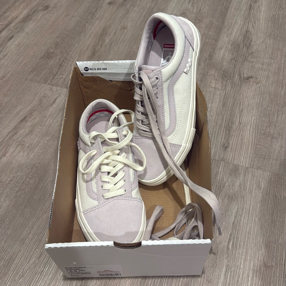 Skate old skool purple vans